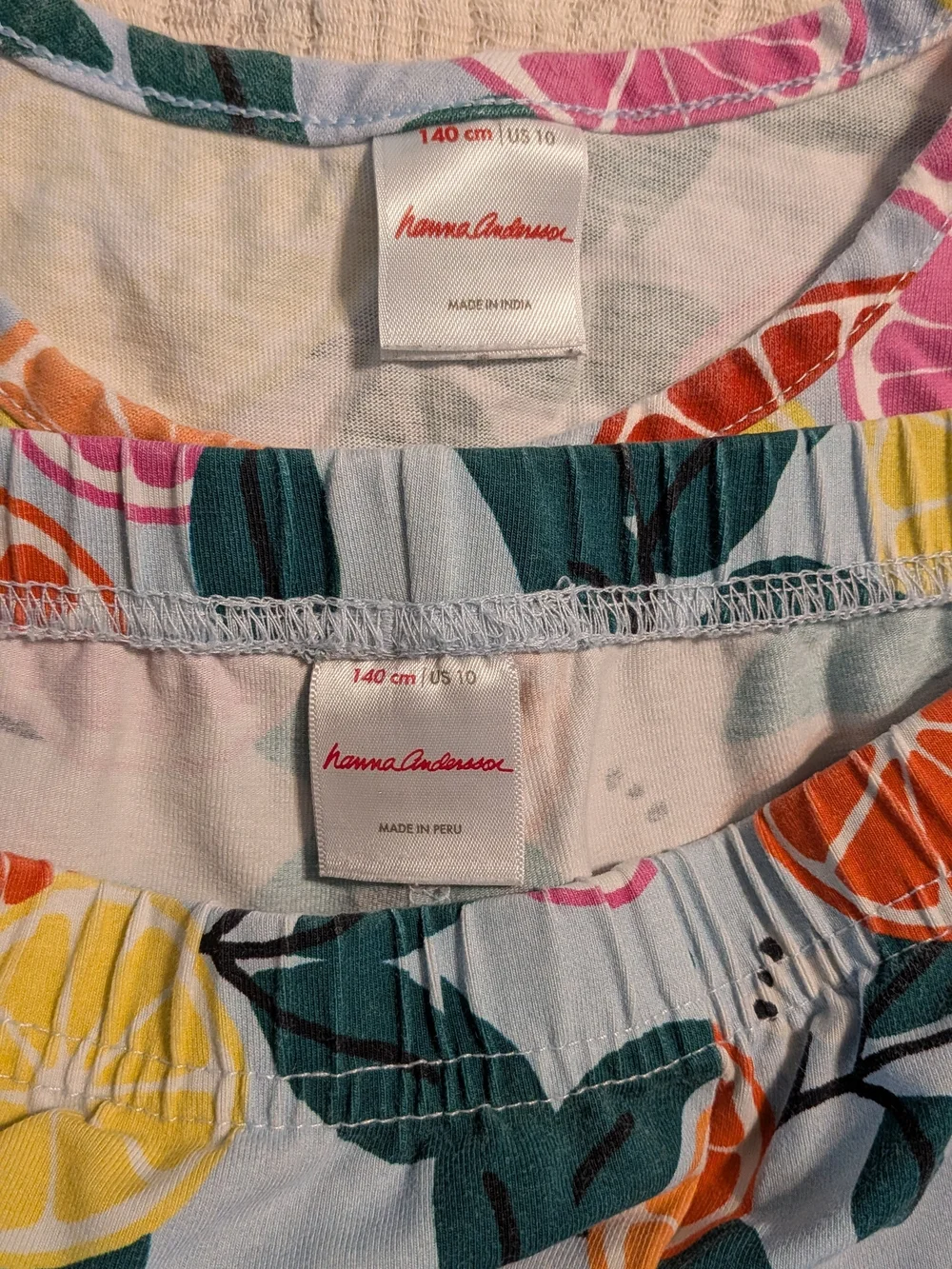 Hanna Andersson Citrus Set
